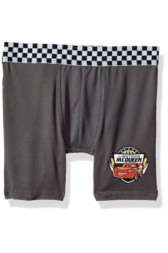 Boys' Big Dinsey Mixed Athletic Boxer Briefs 2 Pack, Cars Multi, 6