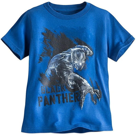 Disney Boys Black Panther Tee - Captain America Civil War Size XXS 2/3 Toddler