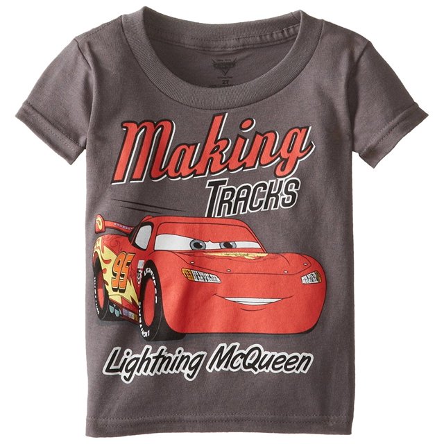 Disney Boys' Cars Lightning McQueen TShirt