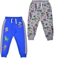 thumbnail image 1 of Disney Boys Jogger Pants Set, Athletic Sweatpants with Toy Story Print, Blue/Grey, Size 5, 1 of 5