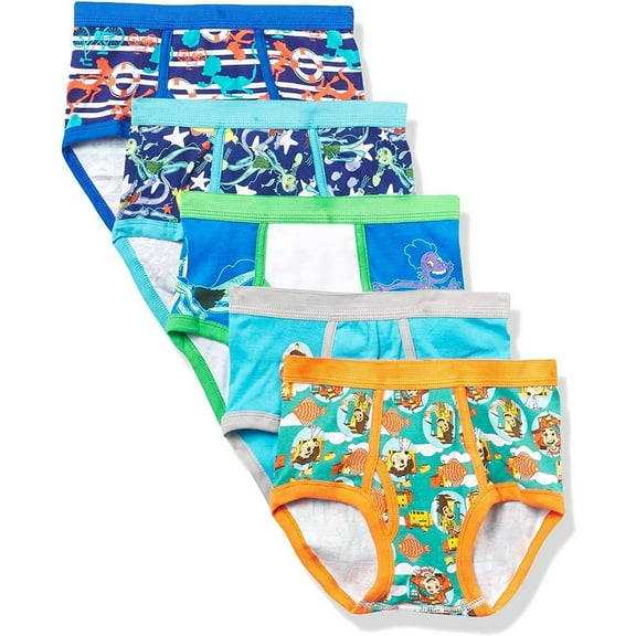 Disney Boys' Luca Underwear Multipack, Luca5pk, 4