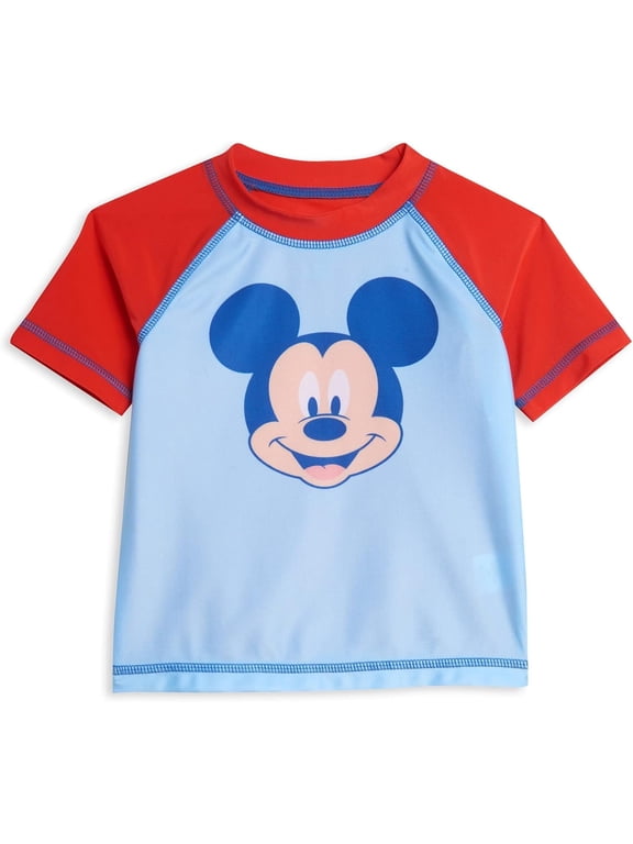 Boys' Mickey Mouse Face Rash Guard (Baby Boys)