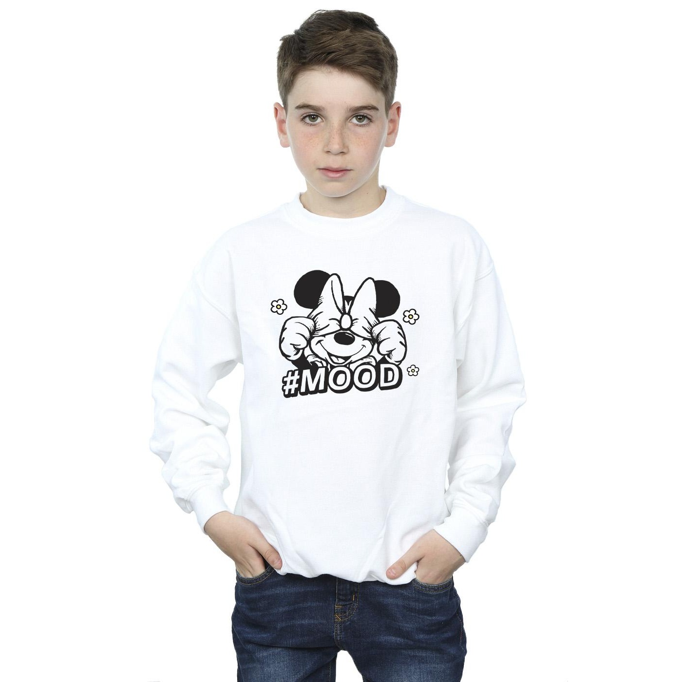 Disney Boys Minnie Mouse Mood Sweatshirt - Walmart.com