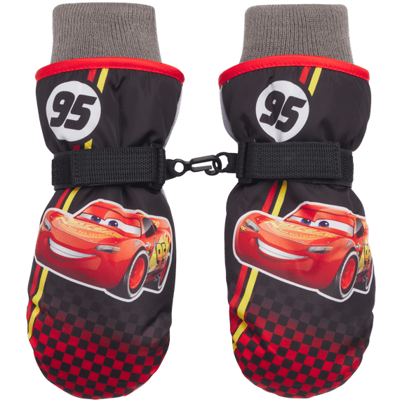 Disney Boys' Ski Gloves - Lightning McQueen and Mickey Mouse Ski Gloves or Mittens (2T-7)