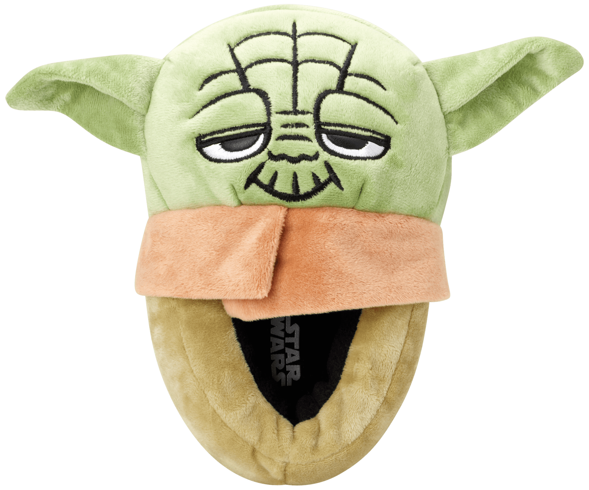 Disney Boys' Star Wars Slippers Mandalorian Baby Yoda Fuzzy Slippers