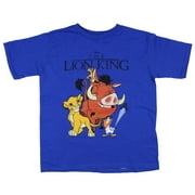 Disney Boys' The Lion King Simba Pumba Timon Zazu Kids T-Shirt (XX-Large, 18)