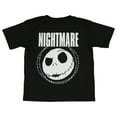 thumbnail image 1 of Disney Boys' The Nightmare Before Christmas NIGHTMARE Jack Head T-Shirt Small, 1 of 2