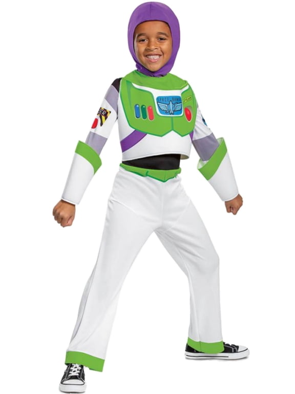 Boys Toy Story 4 Buzz Lightyear Space Ranger Halloween Costume Med 7/8