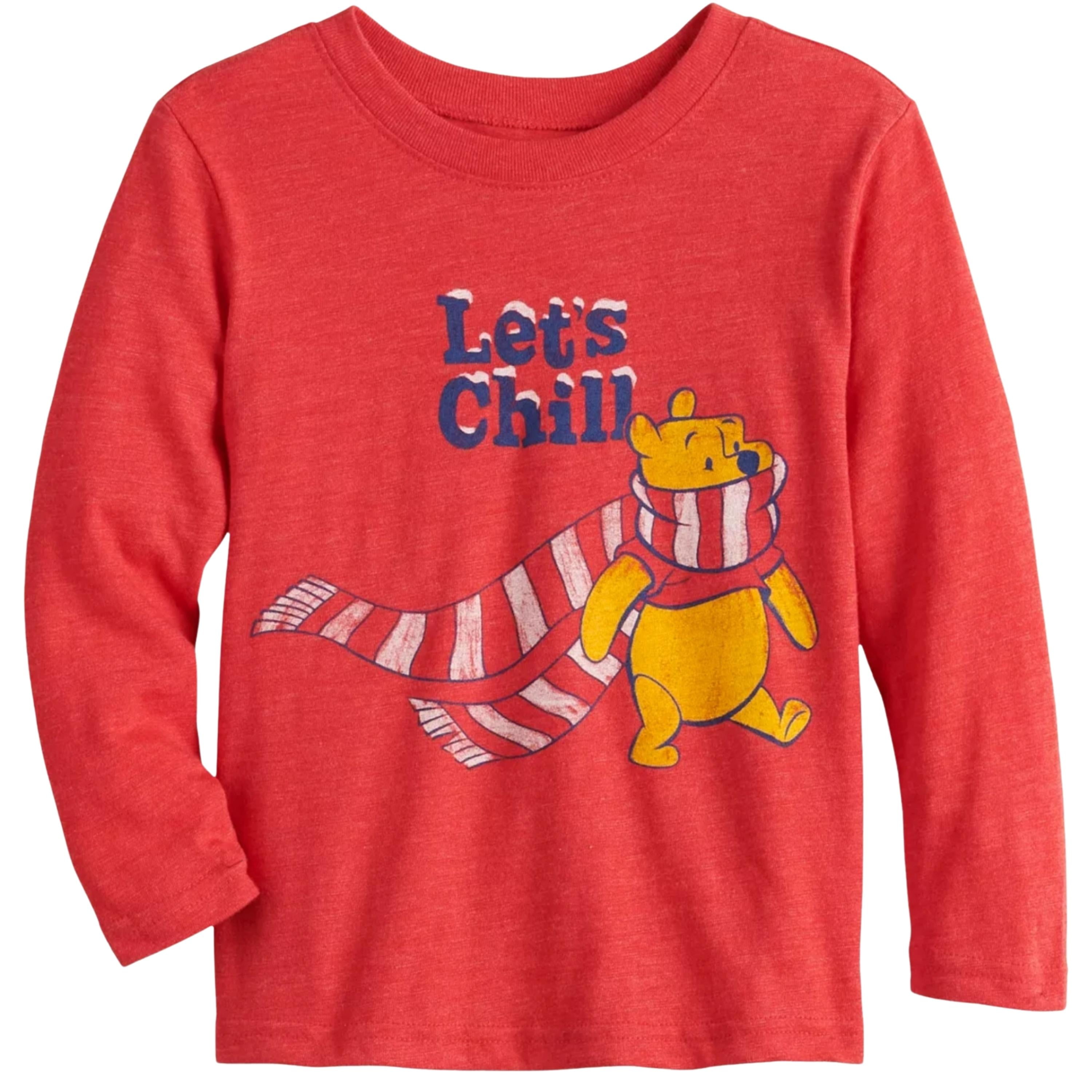 Disney Boys Winnie the Pooh Long Sleeve Tee 12M18M