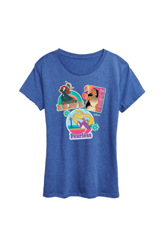 - Brave Fierce Fearless - Women's Short Sleeve Graphic T-Shirt