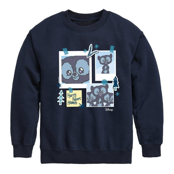 Disney Brave - Harris, Hubert, & Hamish - Toddler & Youth Crewneck Fleece Sweatshirt