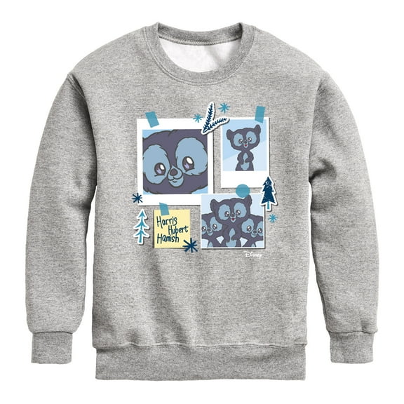 Disney Brave - Harris, Hubert, & Hamish - Toddler & Youth Crewneck Fleece Sweatshirt