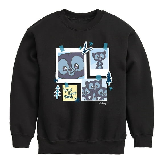 Disney Brave - Harris, Hubert, & Hamish - Toddler & Youth Crewneck Fleece Sweatshirt