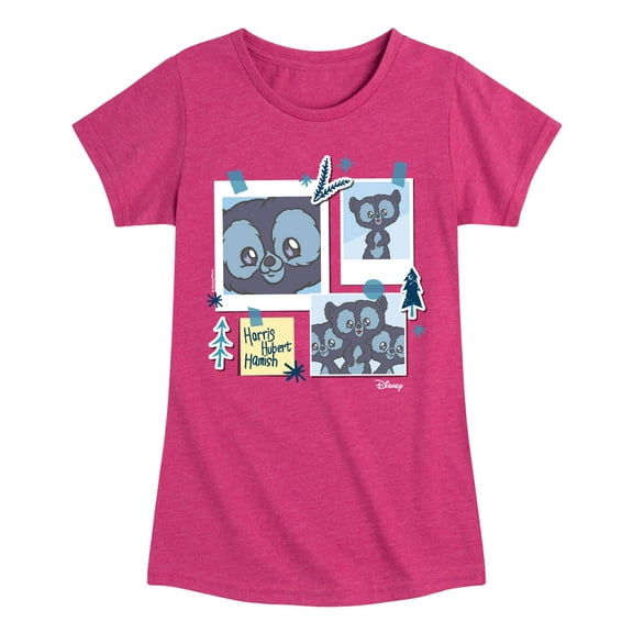 Disney Brave - Harris, Hubert, & Hamish - Toddler & Youth Girls Short Sleeve Graphic T-Shirt