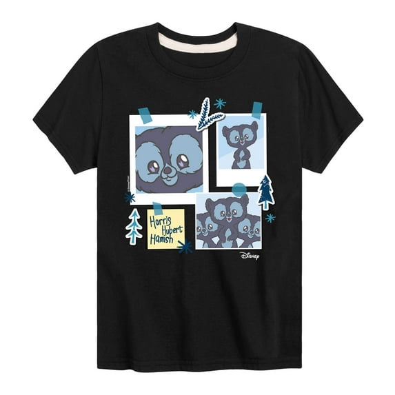 Disney Brave - Harris, Hubert, & Hamish - Toddler & Youth Short Sleeve Graphic T-Shirt
