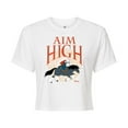 thumbnail image 1 of Disney Brave - Merida Aim High Bow & Arrow - Juniors Cropped Cotton Blend T-Shirt, 1 of 5