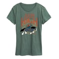 thumbnail image 1 of Disney Brave - Merida Aim High Bow & Arrow - Women's Short Sleeve Graphic T-Shirt, 1 of 6