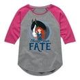 thumbnail image 1 of Disney Brave - Merida & Angus Change Your Fate - Toddler & Youth Girls Raglan Graphic T-Shirt, 1 of 5