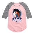 thumbnail image 1 of Disney Brave - Merida & Angus Change Your Fate - Toddler & Youth Girls Raglan Graphic T-Shirt, 1 of 5