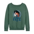 thumbnail image 1 of Disney Brave - Merida & Angus Change Your Fate - Women's Lightweight French Terry Long Sleeve Shirt, 1 of 5
