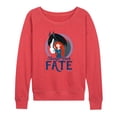 thumbnail image 1 of Disney Brave - Merida & Angus Change Your Fate - Women's Lightweight French Terry Pullover, 1 of 5