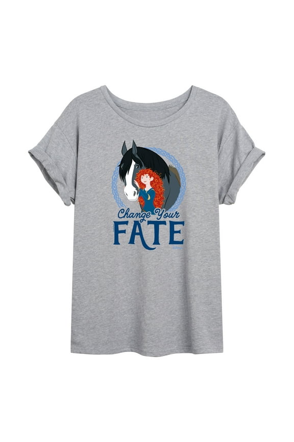 Brave - Merida & Angus Change Your Fate - Women's Oversized T-Shirt