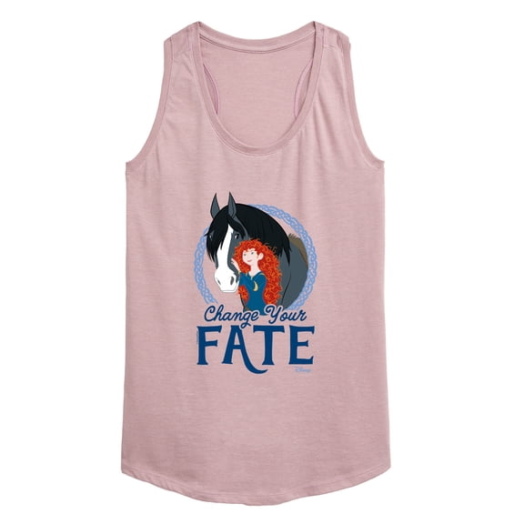 Disney Brave - Merida & Angus Change Your Fate - Women's Racerback Tank Top