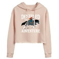 thumbnail image 1 of Disney Brave - Merida & Angus Destined for Adventure - Juniors Cropped Pullover Hoodie, 1 of 5