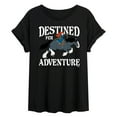 thumbnail image 1 of Disney Brave - Merida & Angus Destined for Adventure - Women's Oversized T-Shirt, 1 of 5