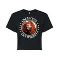 thumbnail image 1 of Disney Brave - Merida Greatness Lies Within - Juniors Cropped Cotton Blend T-Shirt, 1 of 5