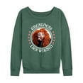 thumbnail image 1 of Disney Brave - Merida Greatness Lies Within - Women's Lightweight French Terry Long Sleeve Shirt, 1 of 5