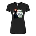 thumbnail image 1 of Disney Brave - Merida Stand Your Ground - Juniors Fitted Graphic T-Shirt, 1 of 5