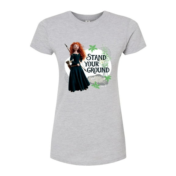 Disney Brave - Merida Stand Your Ground - Juniors Fitted Graphic T-Shirt