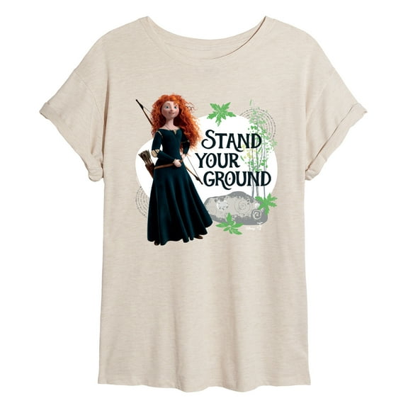 Disney Brave - Merida Stand Your Ground - Women's Oversized T-Shirt