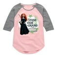 thumbnail image 1 of Disney Brave - Merida Stand Your Ground - Toddler & Youth Girls Raglan Graphic T-Shirt, 1 of 5