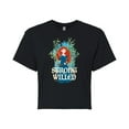 thumbnail image 1 of Disney Brave - Merida Strong Willed - Juniors Cropped Cotton Blend T-Shirt, 1 of 5