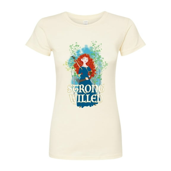 Disney Brave - Merida Strong Willed - Juniors Fitted Graphic T-Shirt