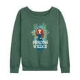 thumbnail image 1 of Disney Brave - Merida Strong Willed - Women's Lightweight French Terry Long Sleeve Shirt, 1 of 5