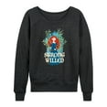 thumbnail image 1 of Disney Brave - Merida Strong Willed - Women's Lightweight French Terry Long Sleeve Shirt, 1 of 5