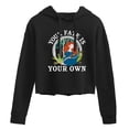 thumbnail image 1 of Disney Brave - Merida Your Fate Is Your Own - Juniors Cropped Pullover Hoodie, 1 of 5