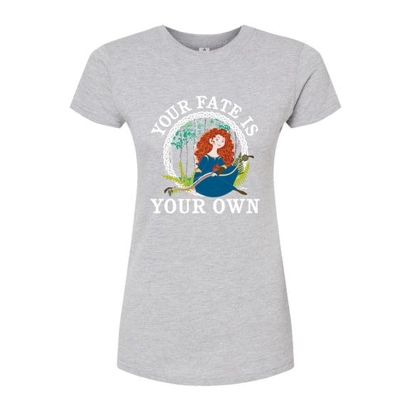Disney Brave - Merida Your Fate Is Your Own - Juniors Fitted Graphic T-Shirt