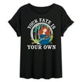 thumbnail image 1 of Disney Brave - Merida Your Fate Is Your Own - Women's Oversized T-Shirt, 1 of 5