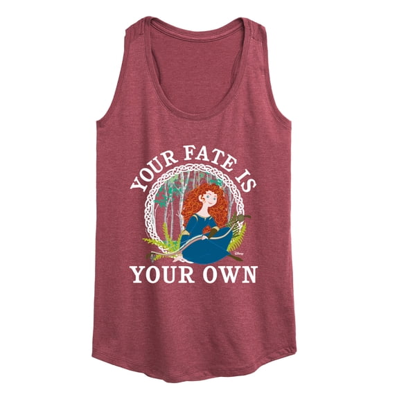 Disney Brave - Merida Your Fate Is Your Own - Women's Racerback Tank Top