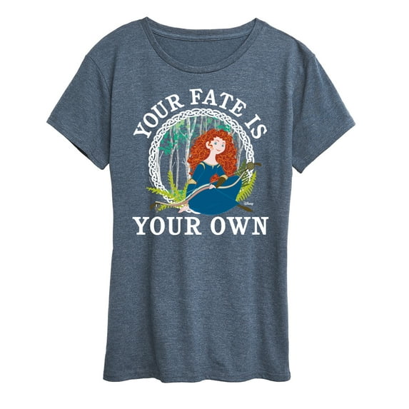 Disney Brave - Merida Your Fate Is Your Own - Women's Short Sleeve Graphic T-Shirt
