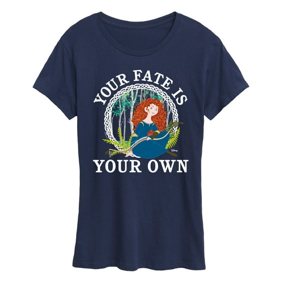 Disney Brave - Merida Your Fate Is Your Own - Women's Short Sleeve Graphic T-Shirt