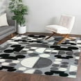 thumbnail image 1 of Disney Bravo Mickey Mouse Spheres Modern Geometric Gray Indoor Area Rug, 8x10, 1 of 9