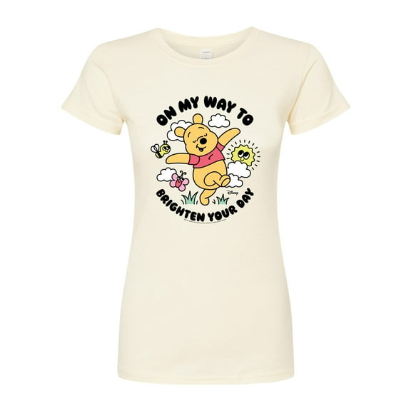 Disney - Brighten Your Day - Juniors Fitted Graphic T-Shirt