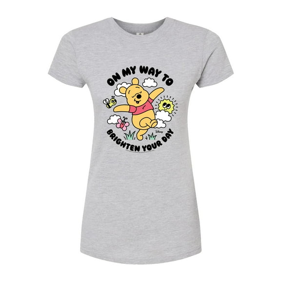 Disney - Brighten Your Day - Juniors Fitted Graphic T-Shirt