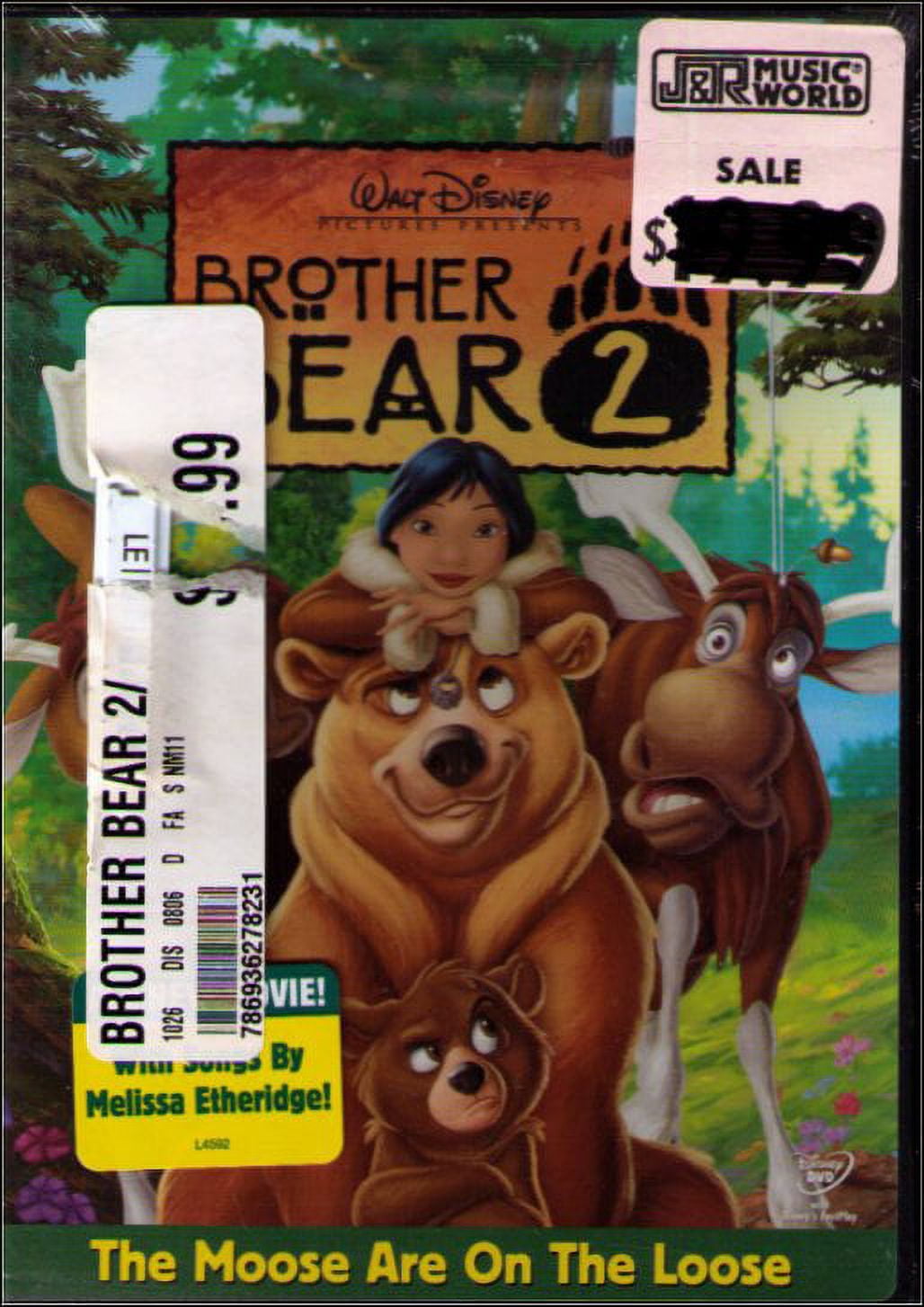 Disney Brother Bear 2 (2006) DVD (Patrick Dempsey / Mandy Moore