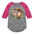 thumbnail image 1 of Disney - Buzz And Woody - Toddler & Youth Girls Raglan Graphic T-Shirt, 1 of 5